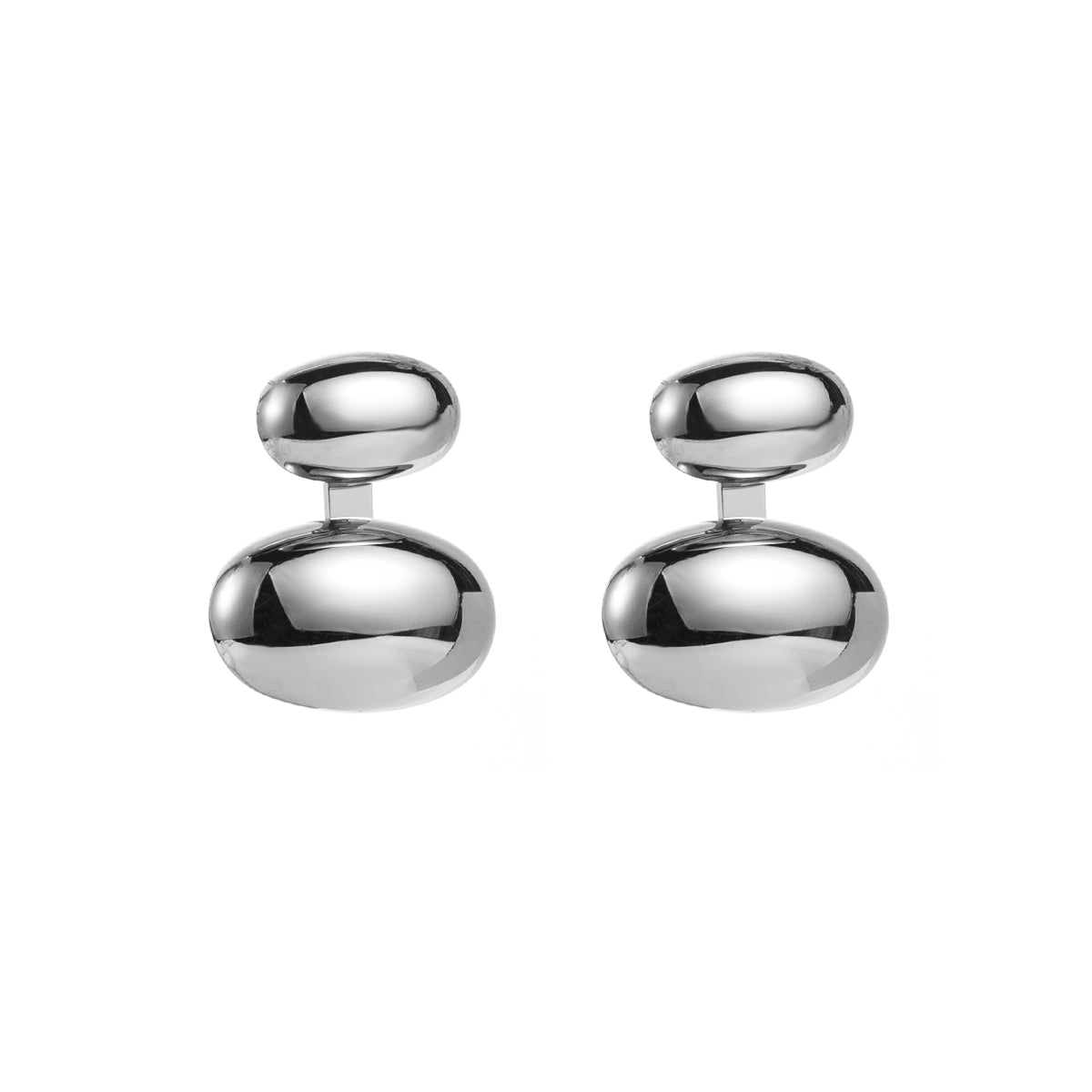 Aretes 2 en 1 Acero Inox 0600-54
