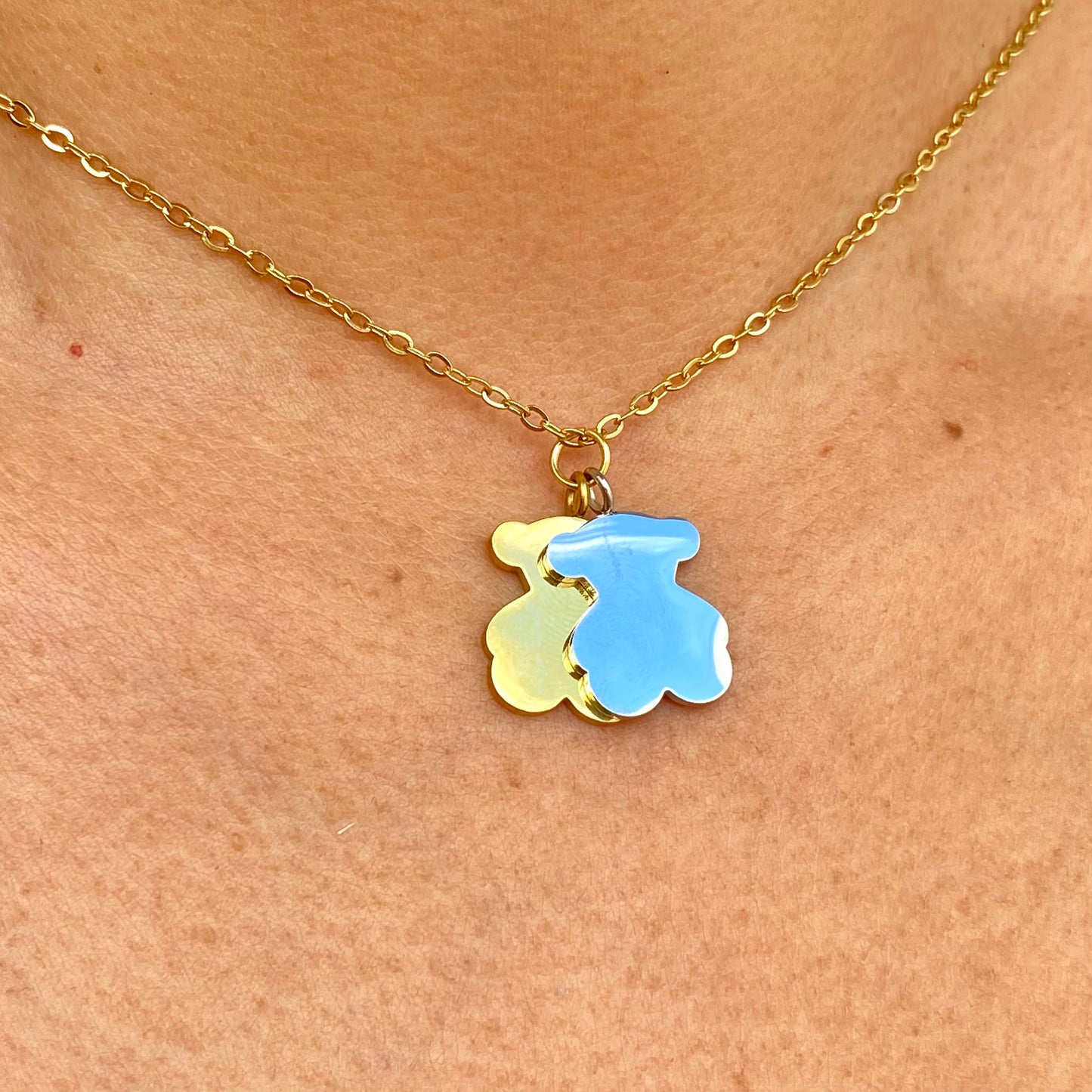 Collar Dupe TOUS Acero Inoxidable 0628-82