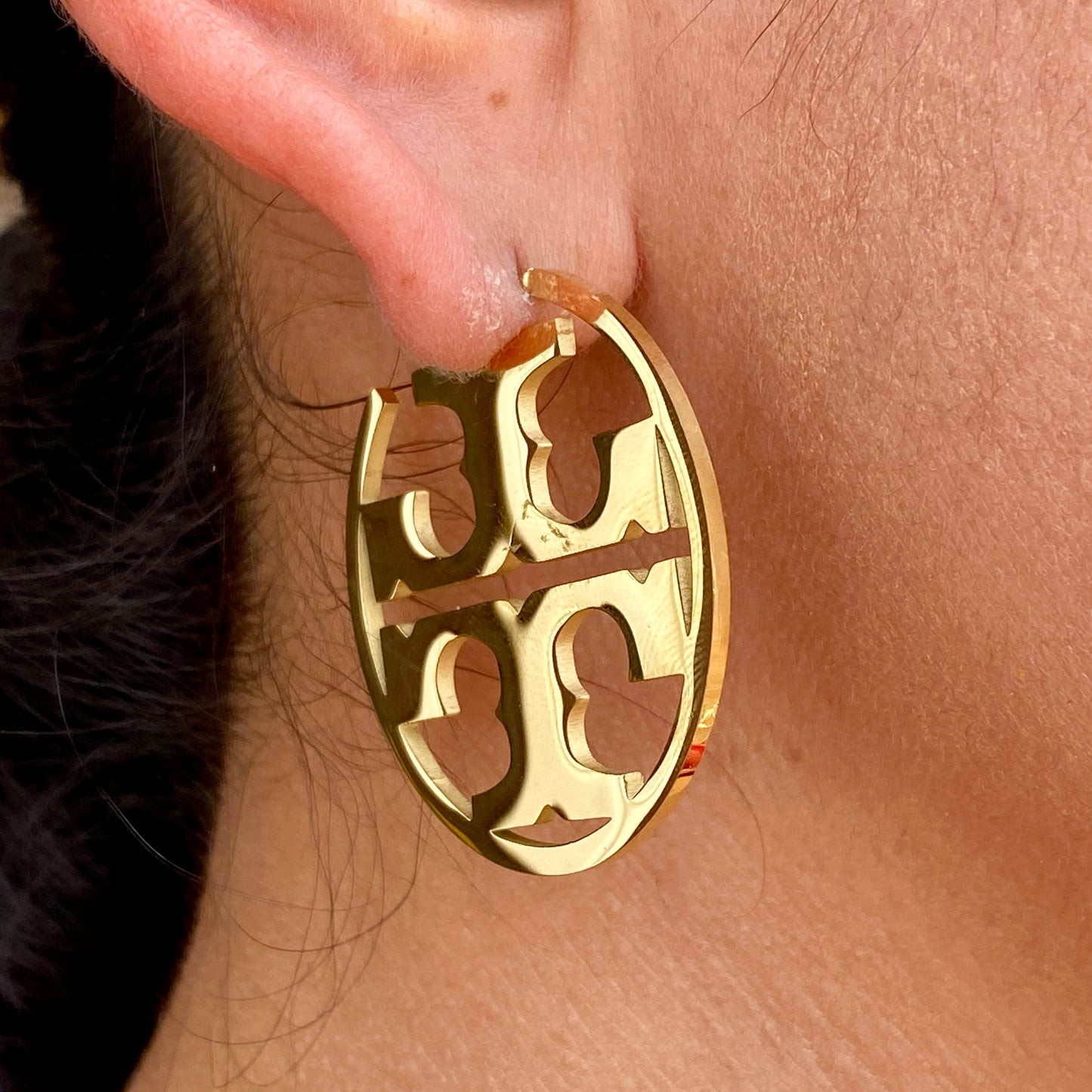 Aretes Dupe TORY BURCH Acero Inoxidable 1066-161