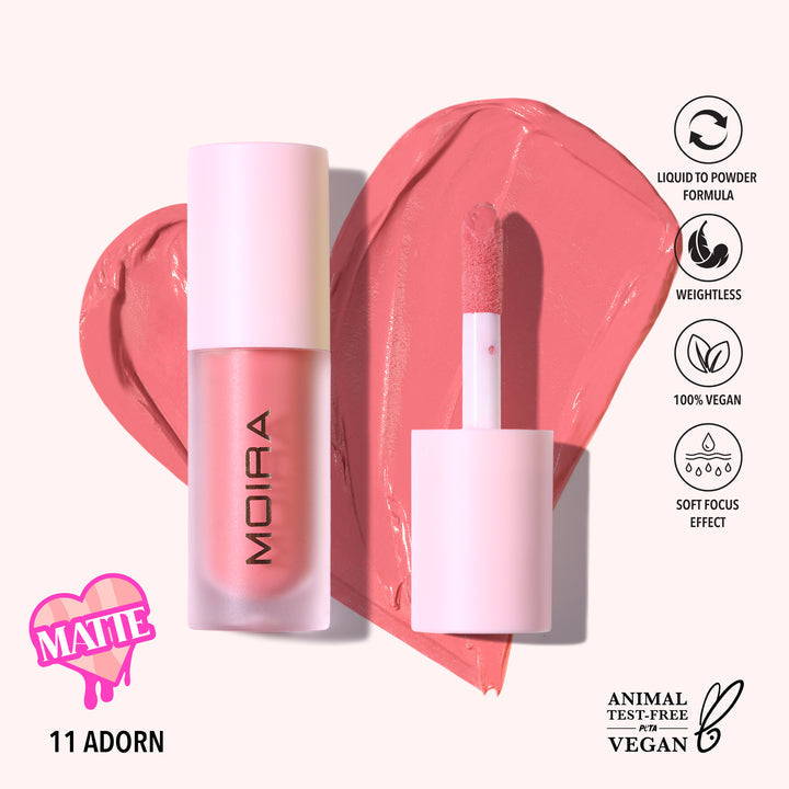 Rubor Líquido Love Steady Moira Beauty