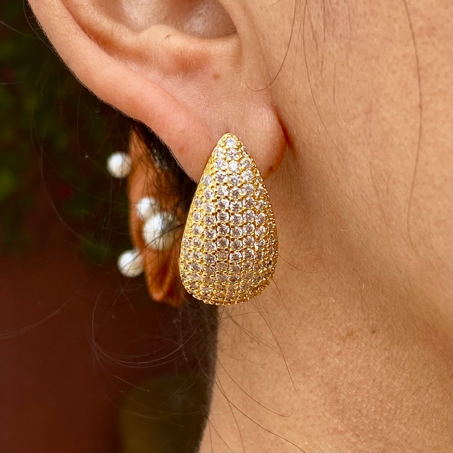 Aretes Chapa de Oro 1249-230