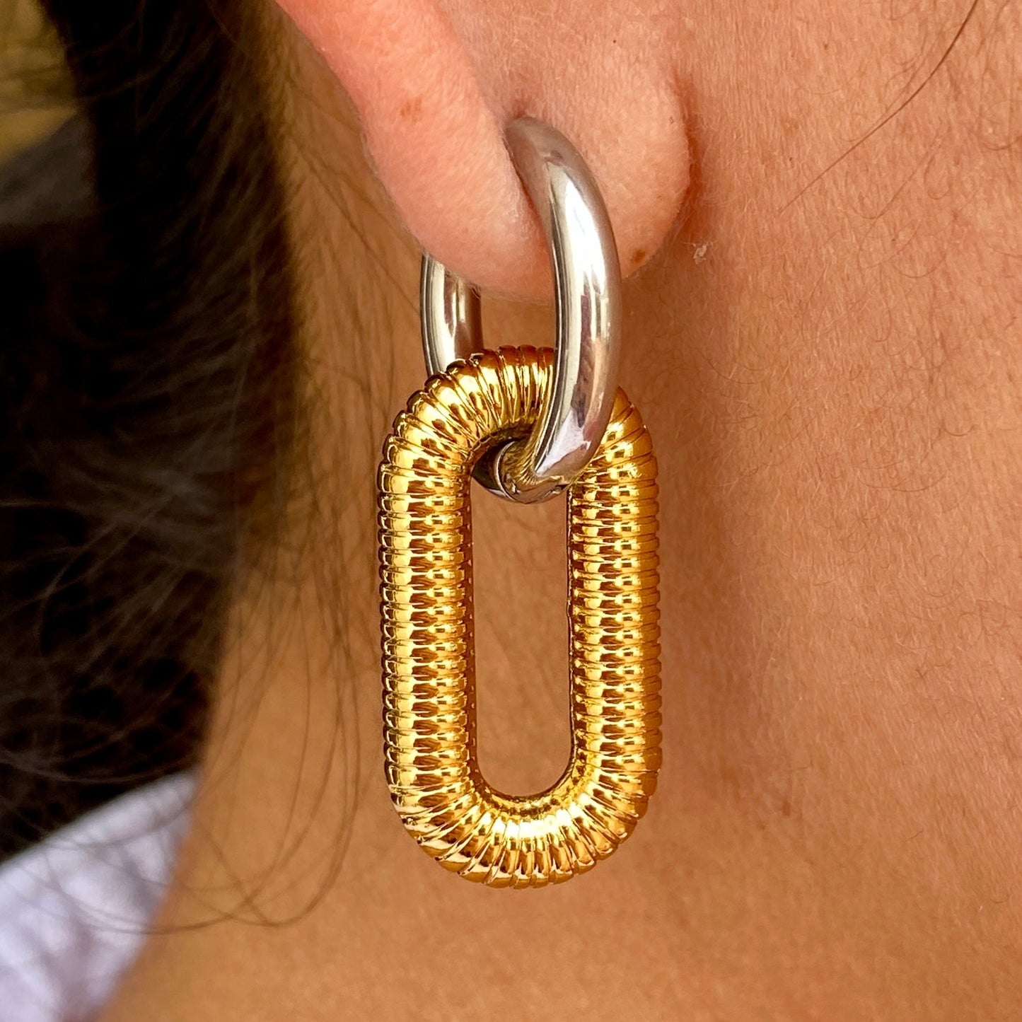 Aretes Acero Inoxidable 2015-153