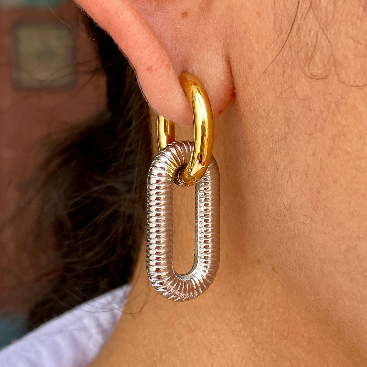 Aretes Acero Inoxidable 2015-154
