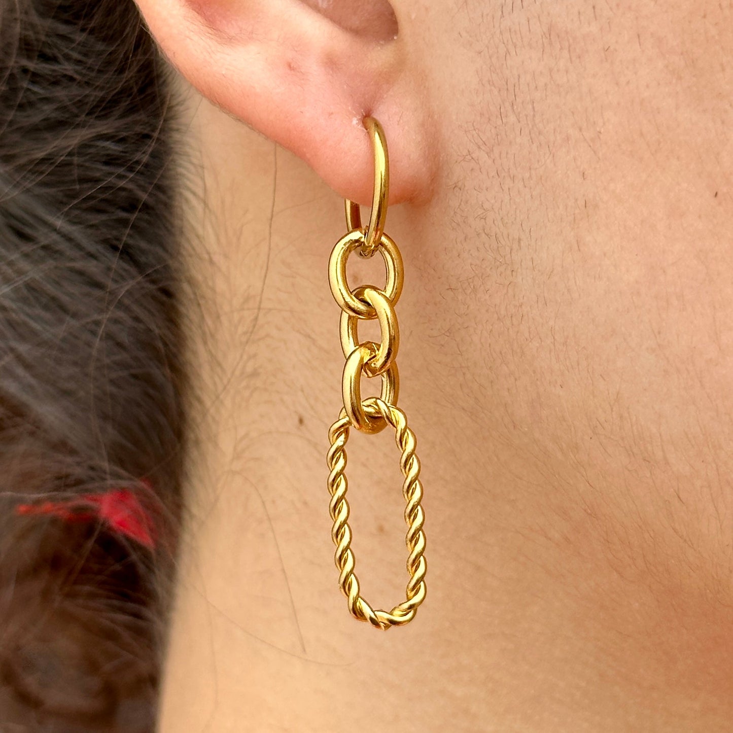 Aretes Acero Inoxidable 2911-37