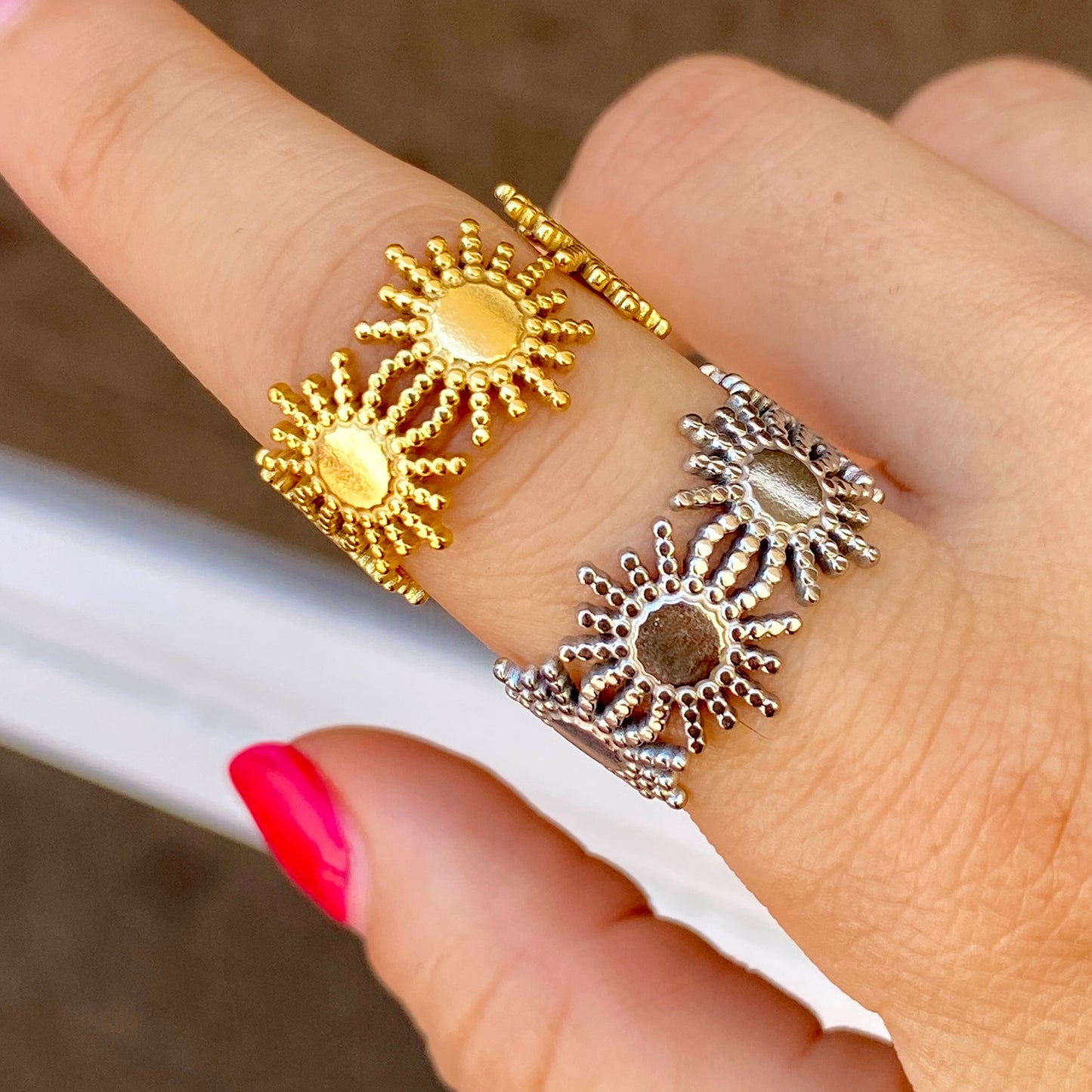 Anillo Acero Inoxidable Ajustable 3050-42