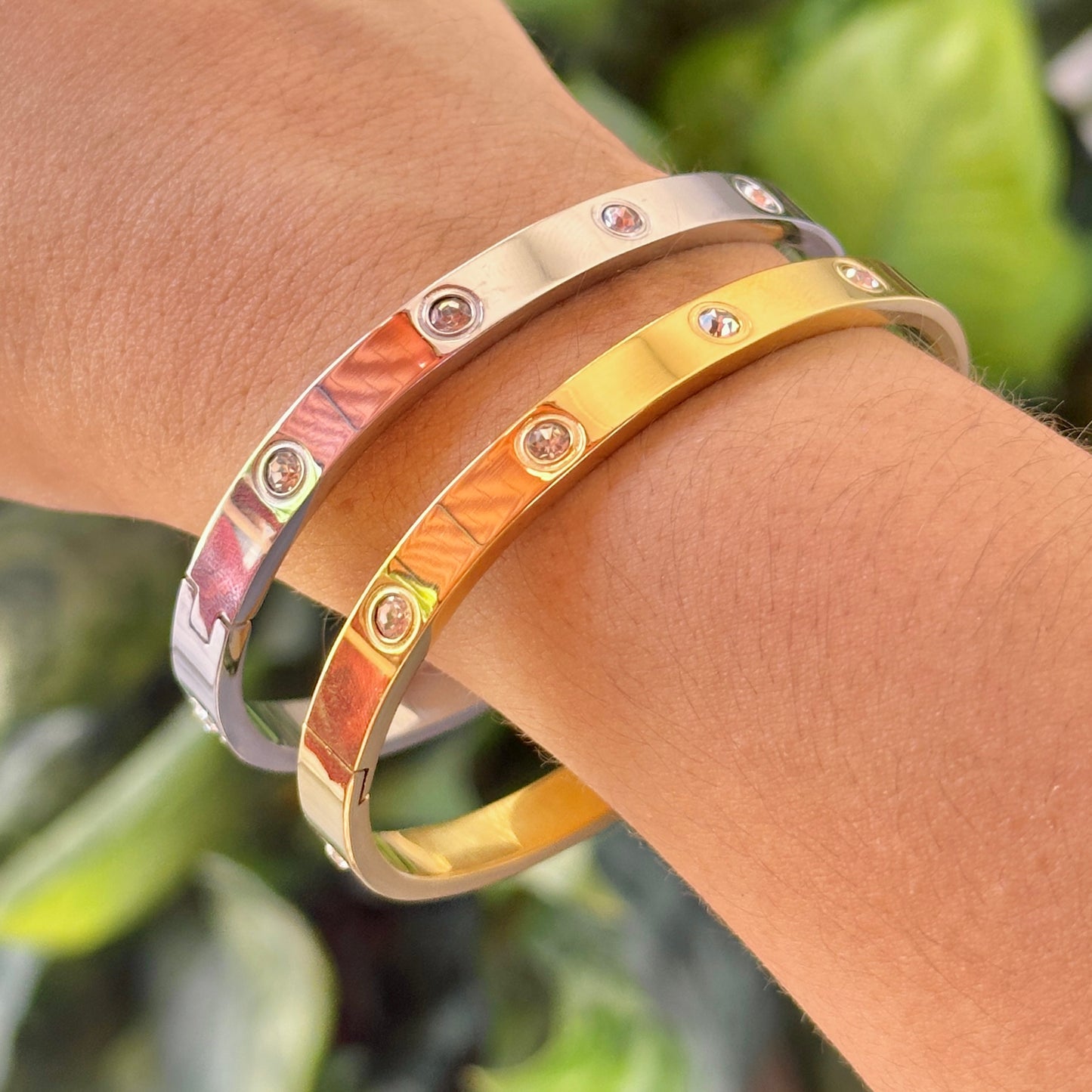 Pulsera Dupe Cartier Acero Inoxidable 3971-1