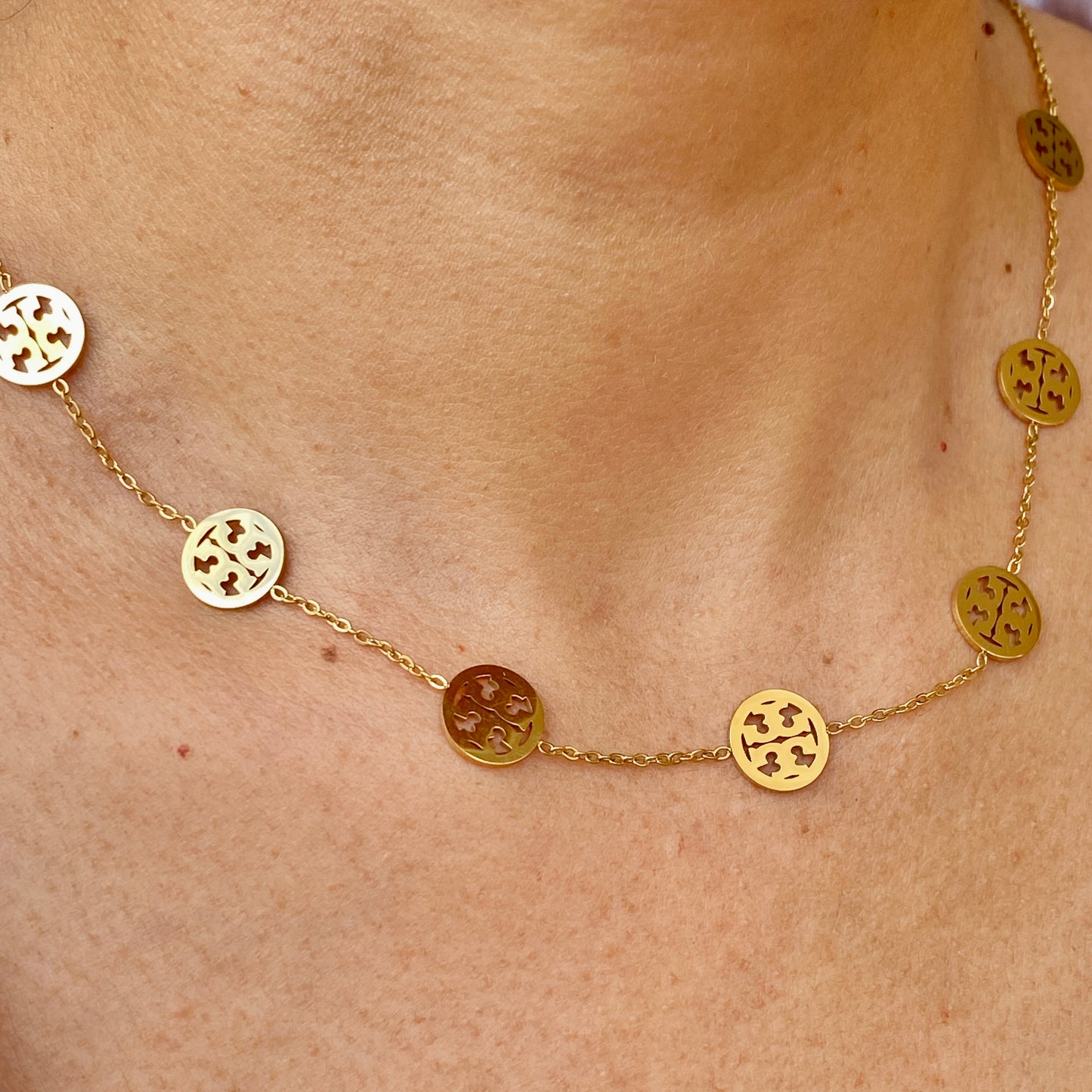Collar Dupe TORY BURCH Acero Inoxidable 4413-100