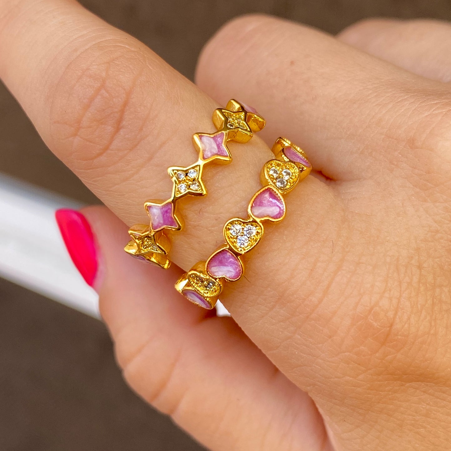 Anillo Chapa De Oro 4911-62