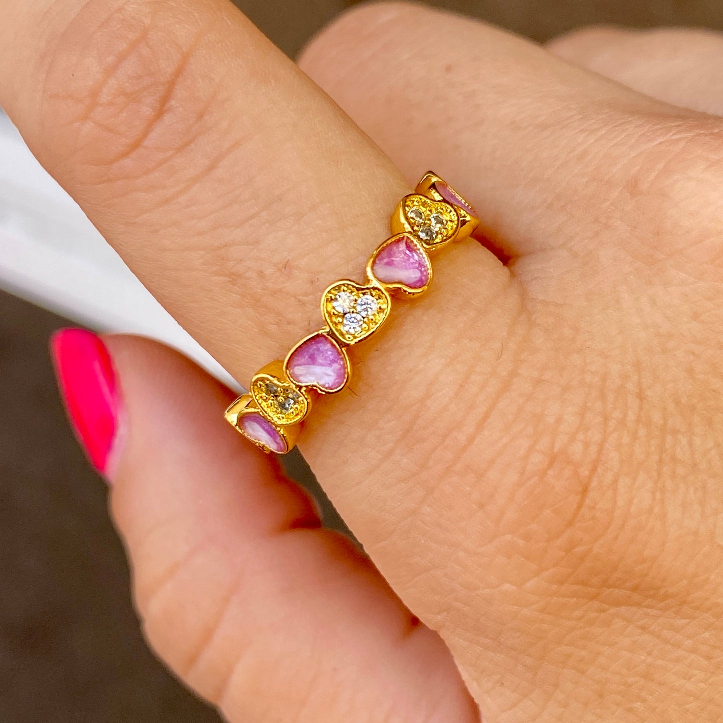 Anillo Chapa De Oro 4911-62