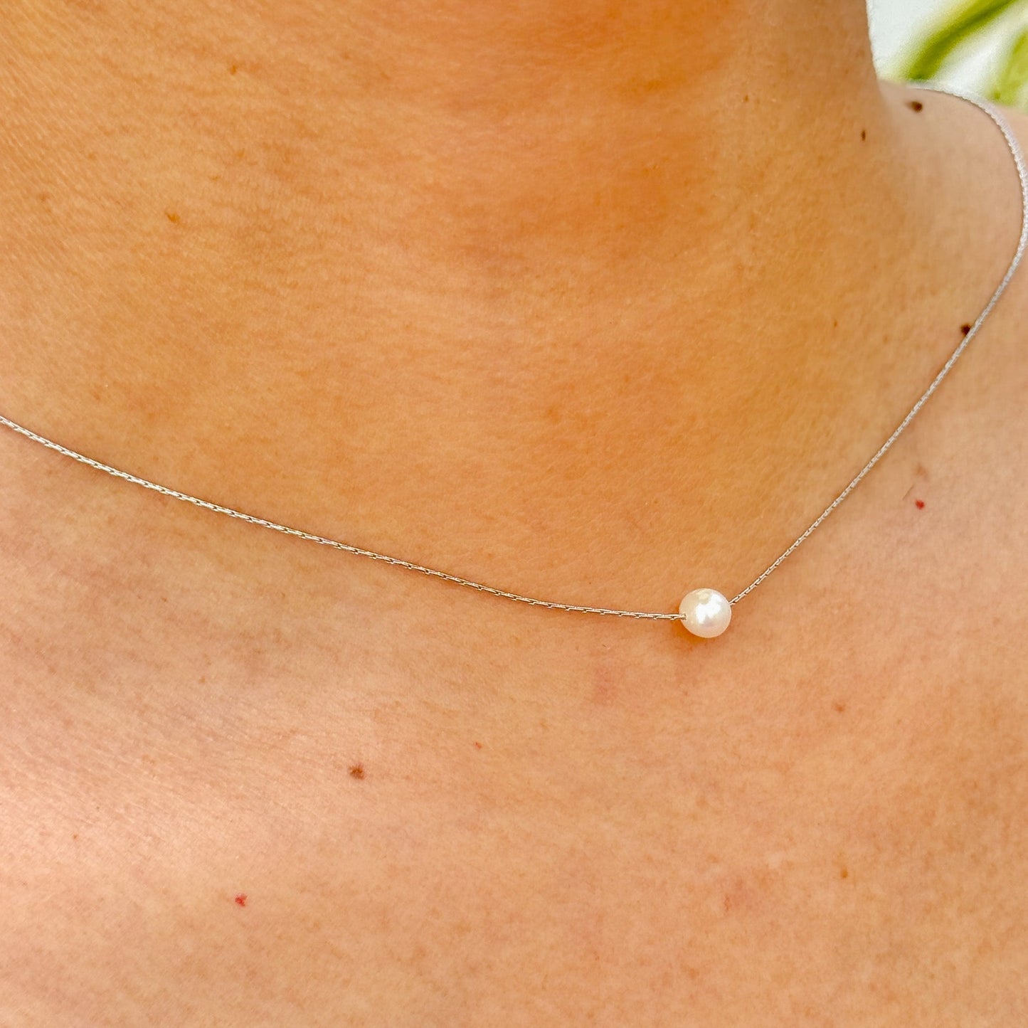 Collar Perlas Acero Inox 5552-30