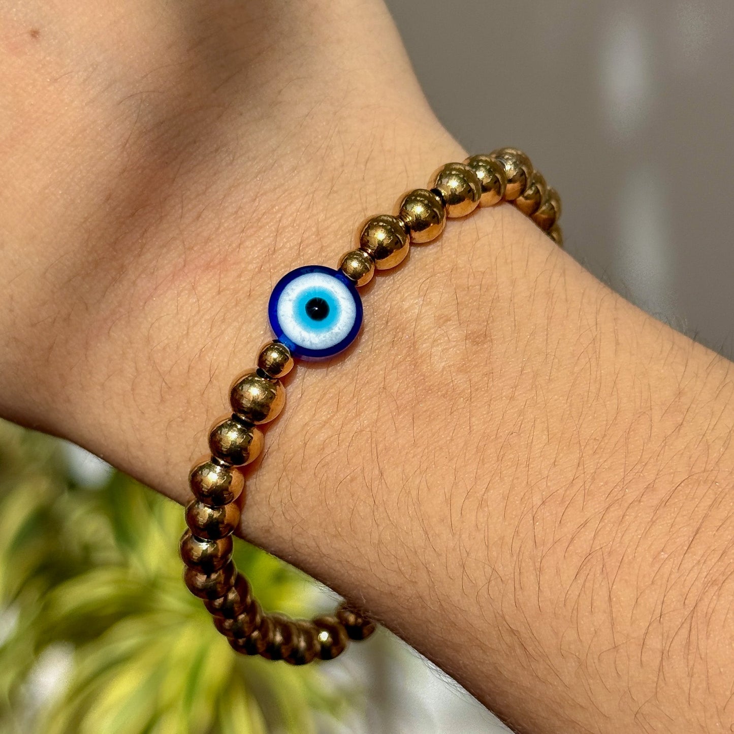 Pulsera Ojo Turco Acero Inox 5552-47