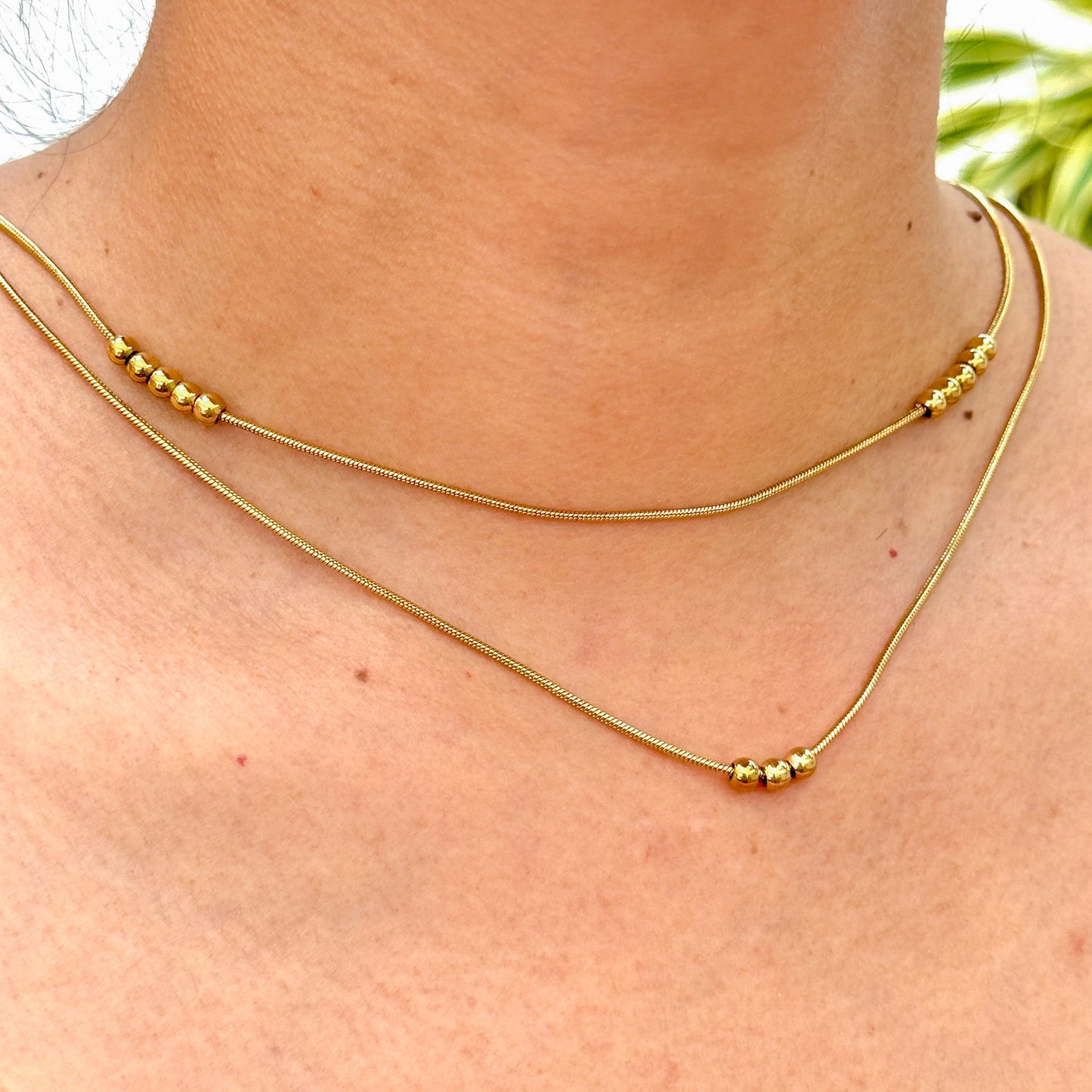 Collar Doble Acero Inox 5552-51