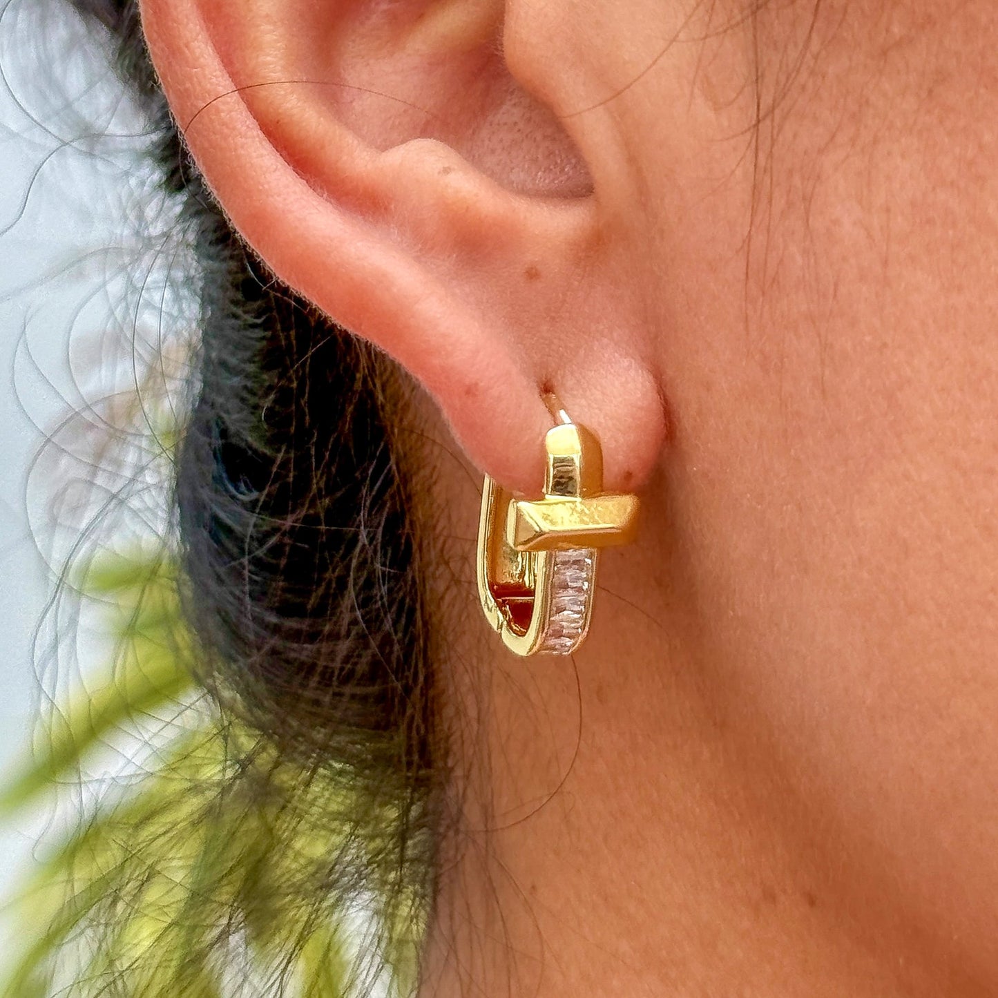 Aretes Premium Baño de Oro 5552-68
