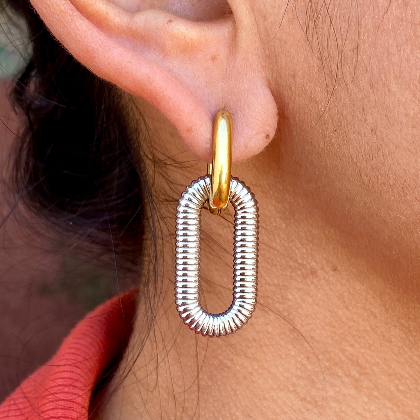 Aretes Acero Inoxidable 5597-14