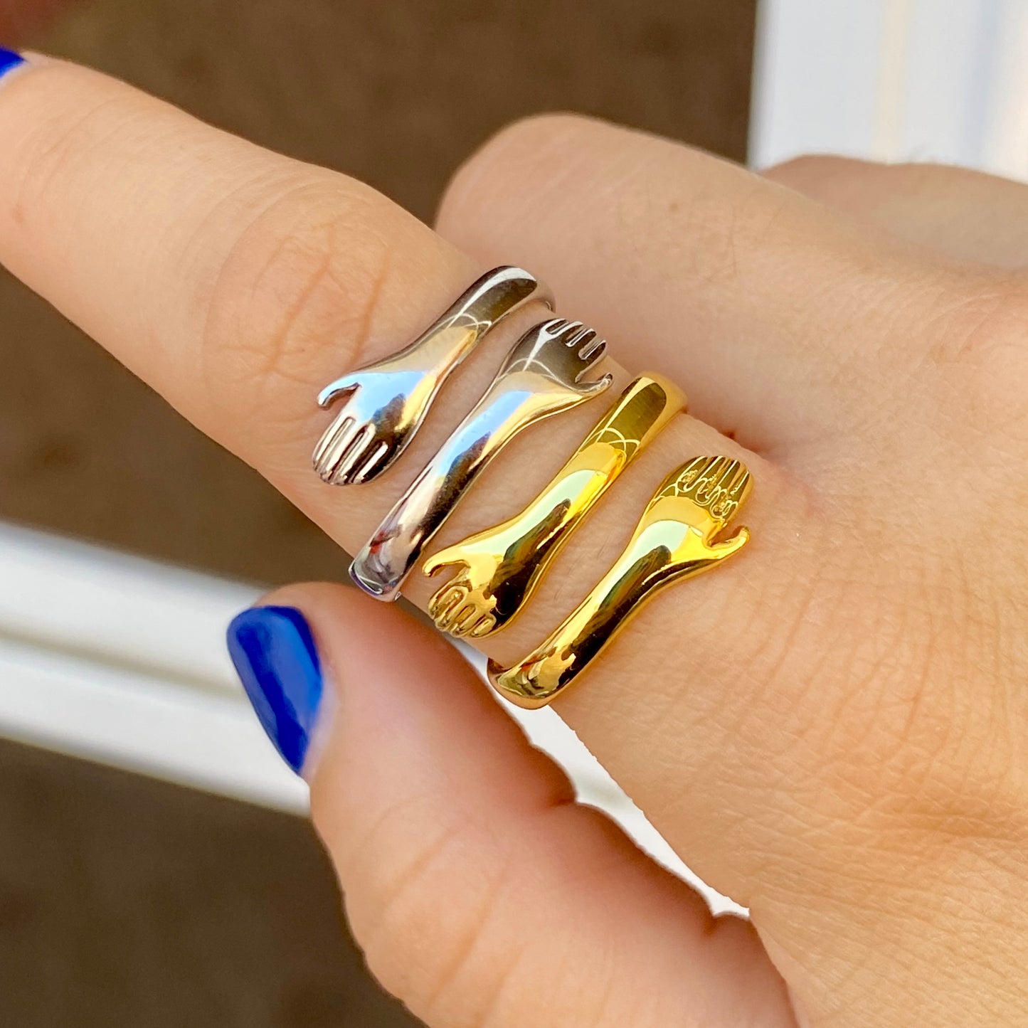 Anillo Acero Inoxidable Ajustable 7417-42