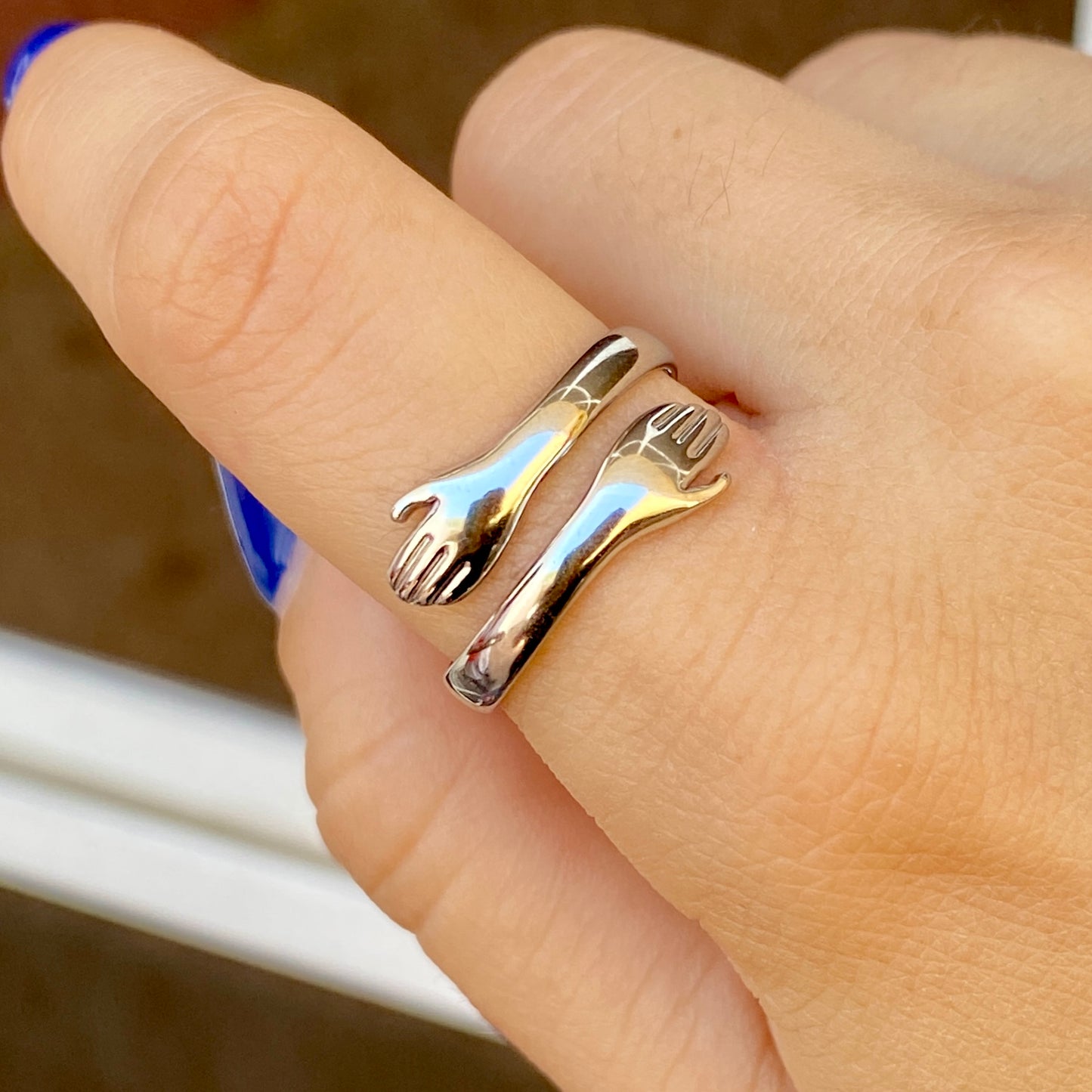 Anillo Acero Inoxidable Ajustable 7417-42