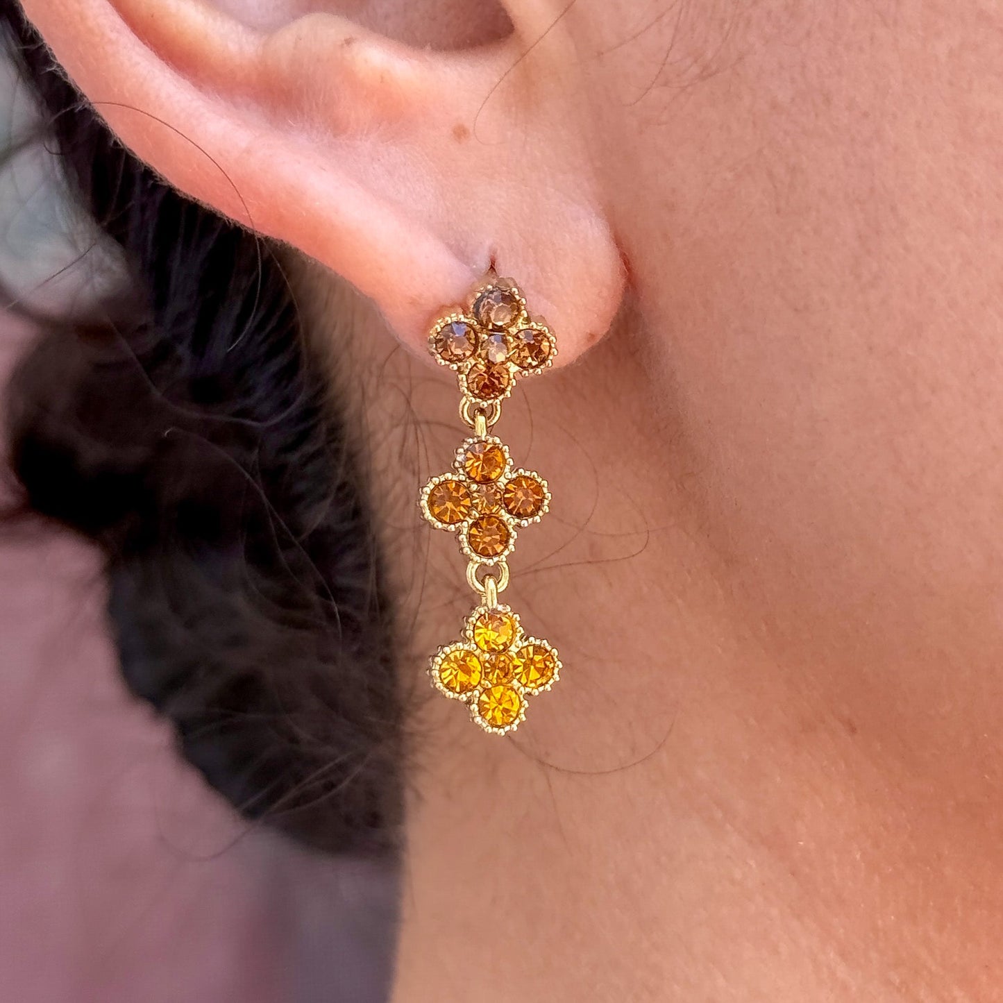 Aretes Premium Lucky Acero Inox 8096-67