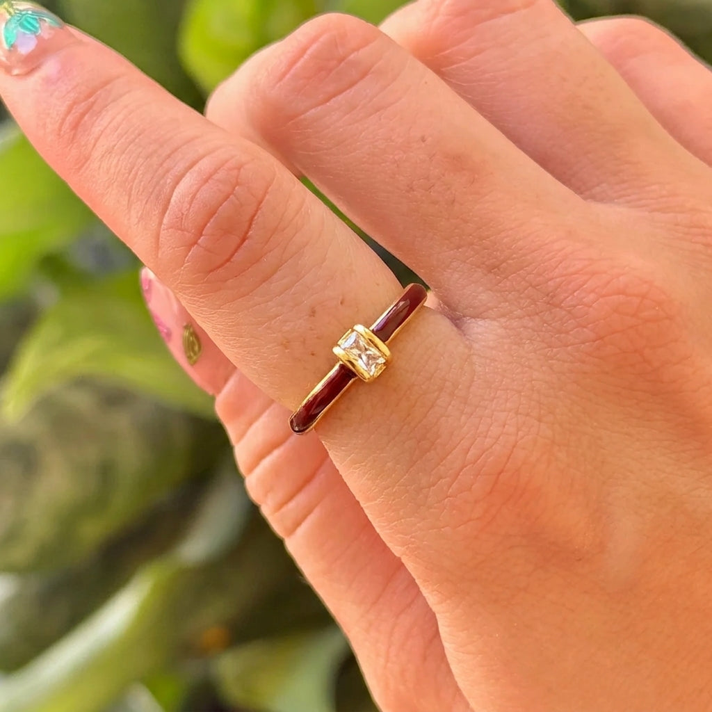 Anillo Chapa 18K 8279-155