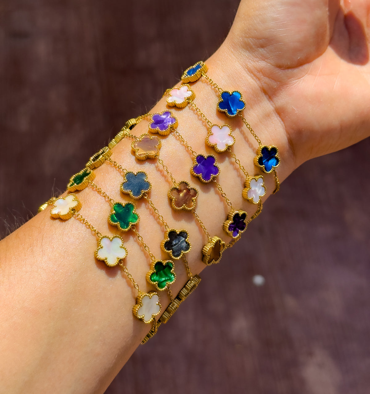 Pulsera Trébol Acero Inox 8279-16