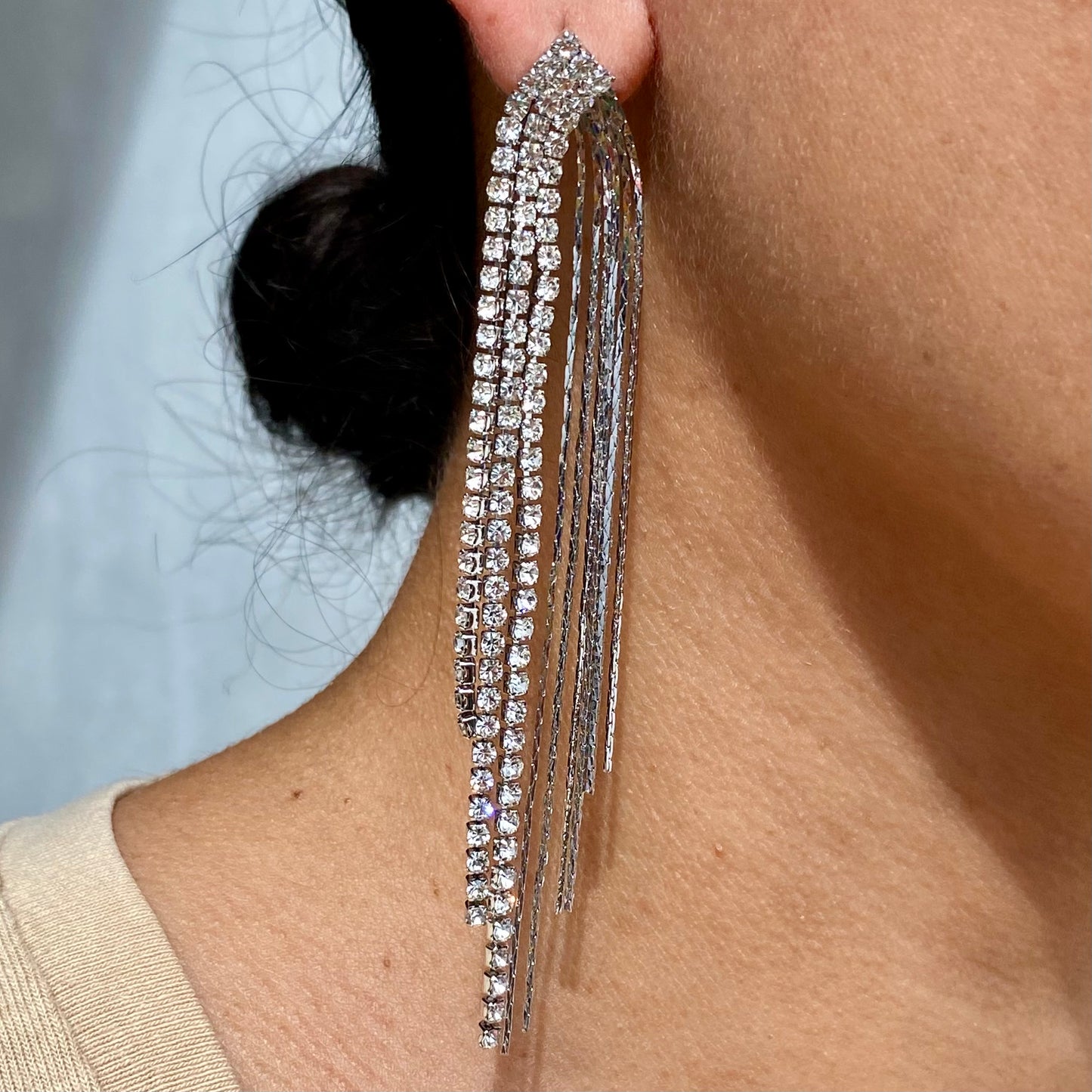 Aretes Chapa de Oro 8811-275