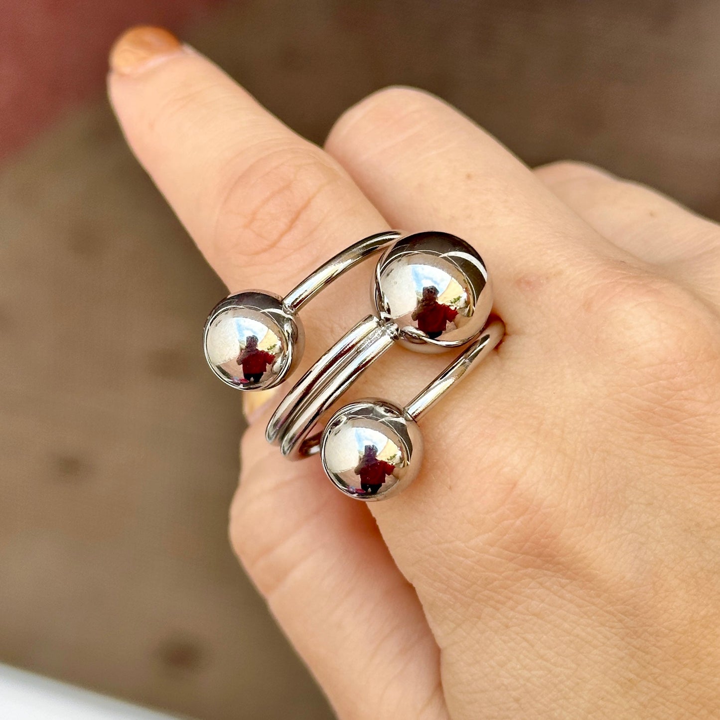 Anillo #8 Acero Inoxidable 8902-35