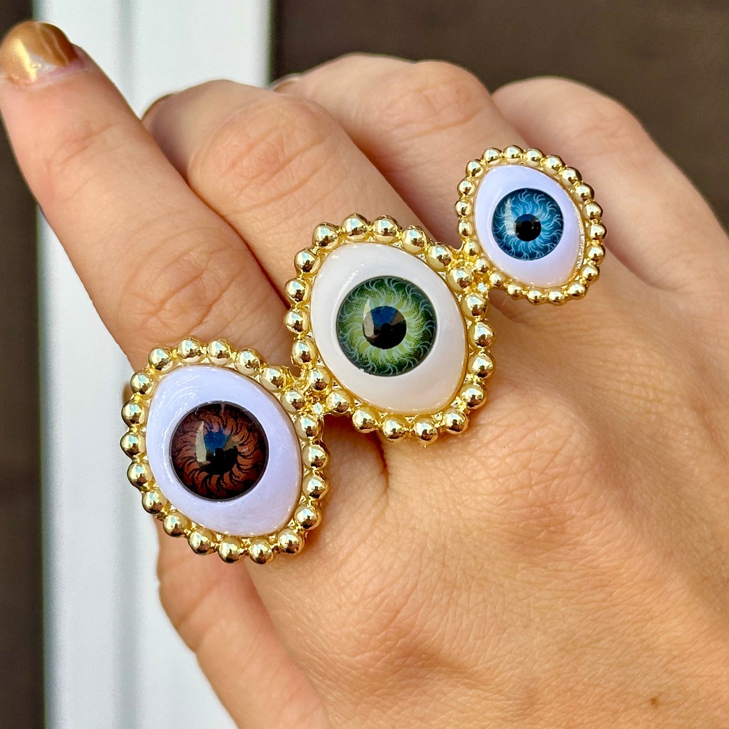 Anillo Chapa de Oro 8902-45