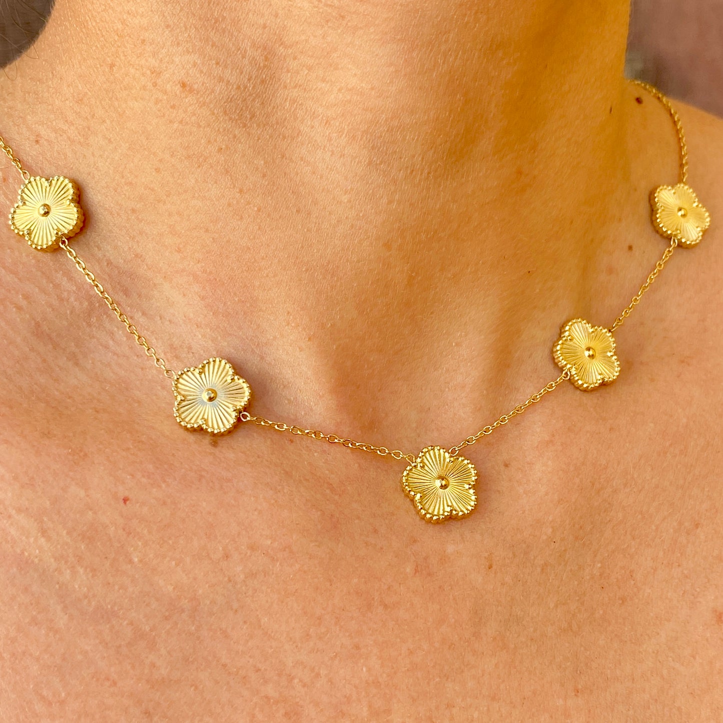 Collar Dupe VAN CLEEF Acero Inoxidable 9432-13