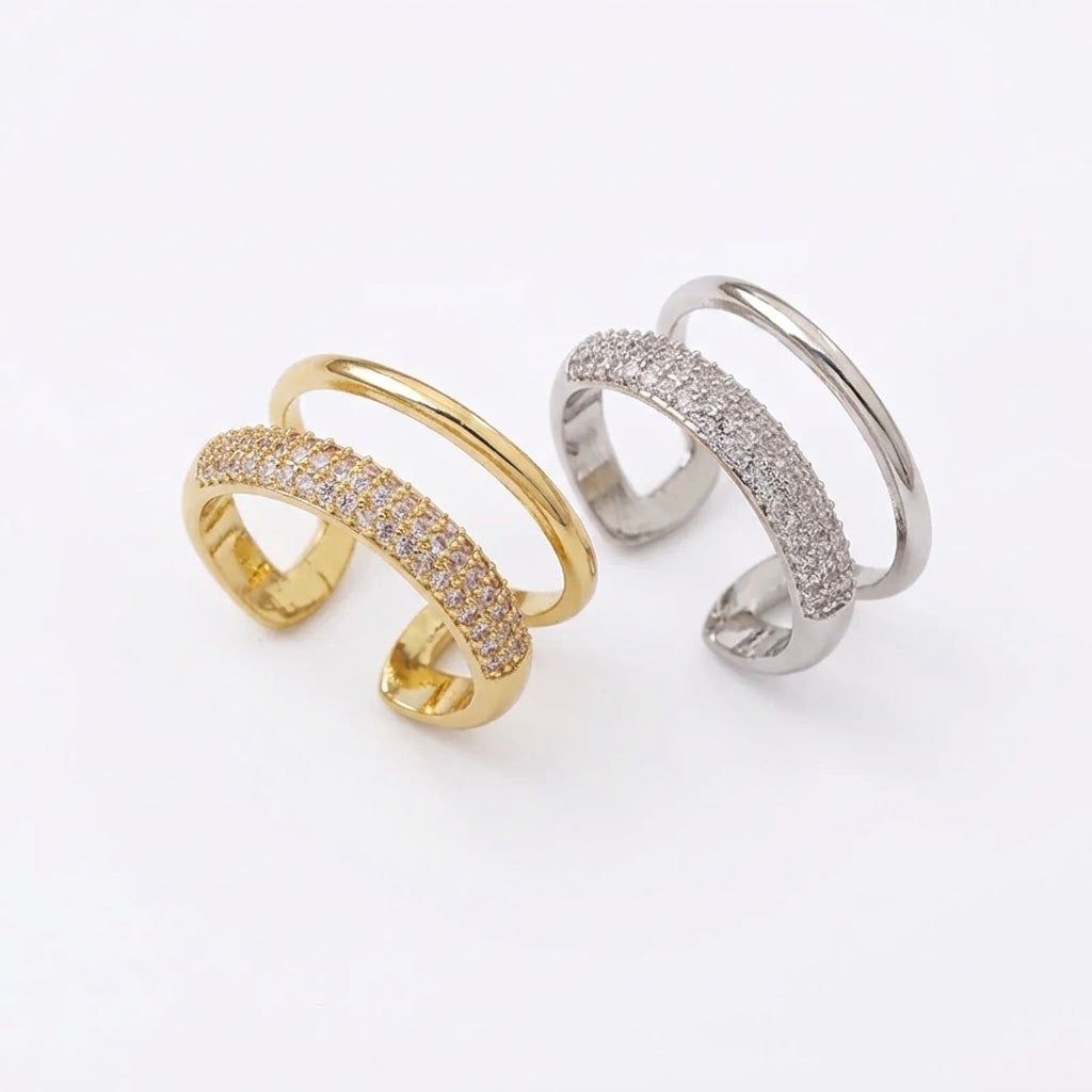 Anillo Doble Chapa 9567-116