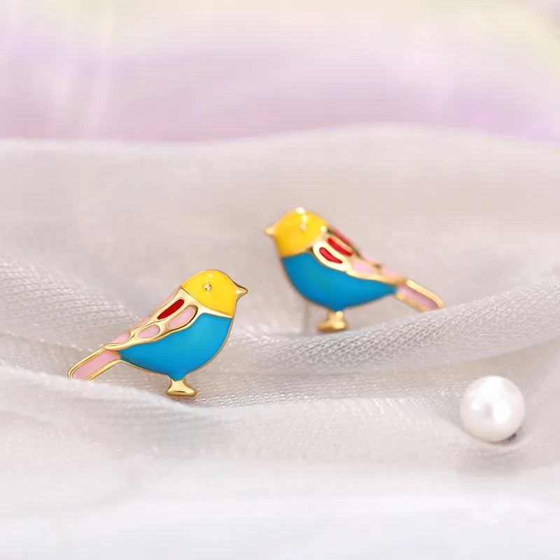 Aretes Colibrí Chapa 9567-22