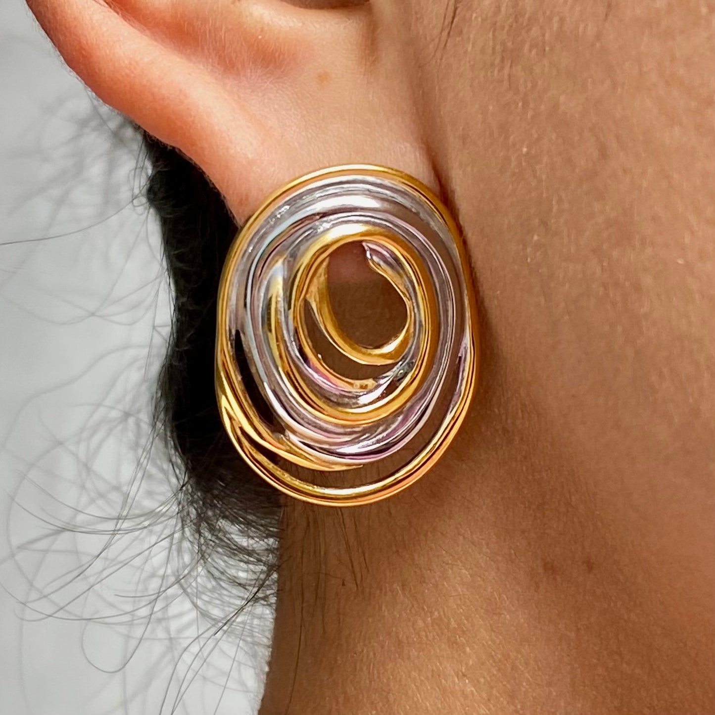 Aretes Acero Inoxidable 9951-25