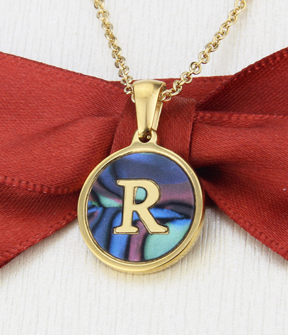 Collar de Inicial Acero Inoxidable 3099-54