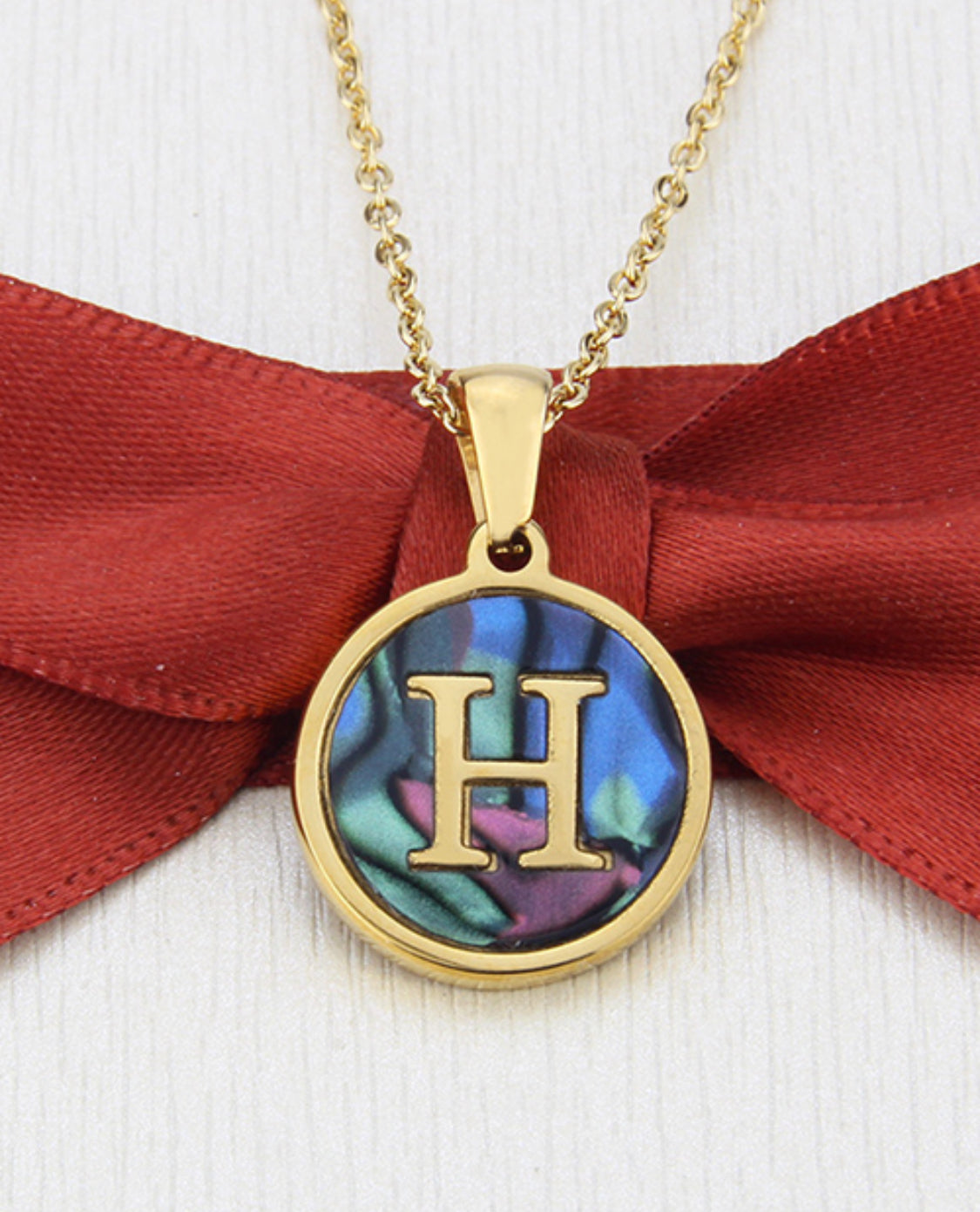Collar de Inicial Acero Inoxidable 3099-54