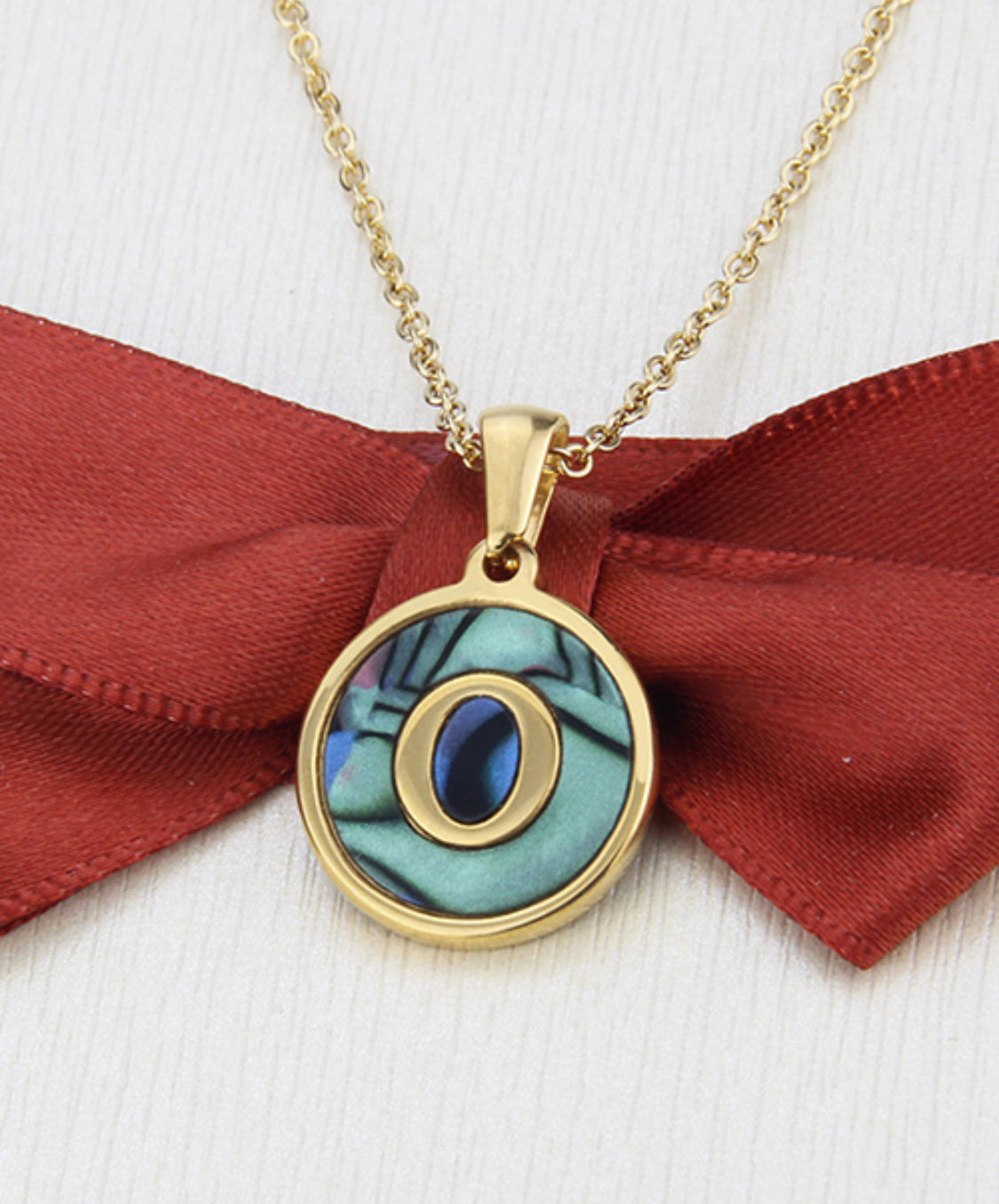 Collar de Inicial Acero Inoxidable 3099-54
