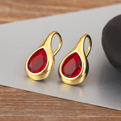 Aretes Chapa de Oro 18K 0600-20