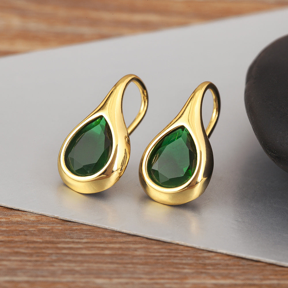 Aretes Chapa de Oro 18K 0600-20