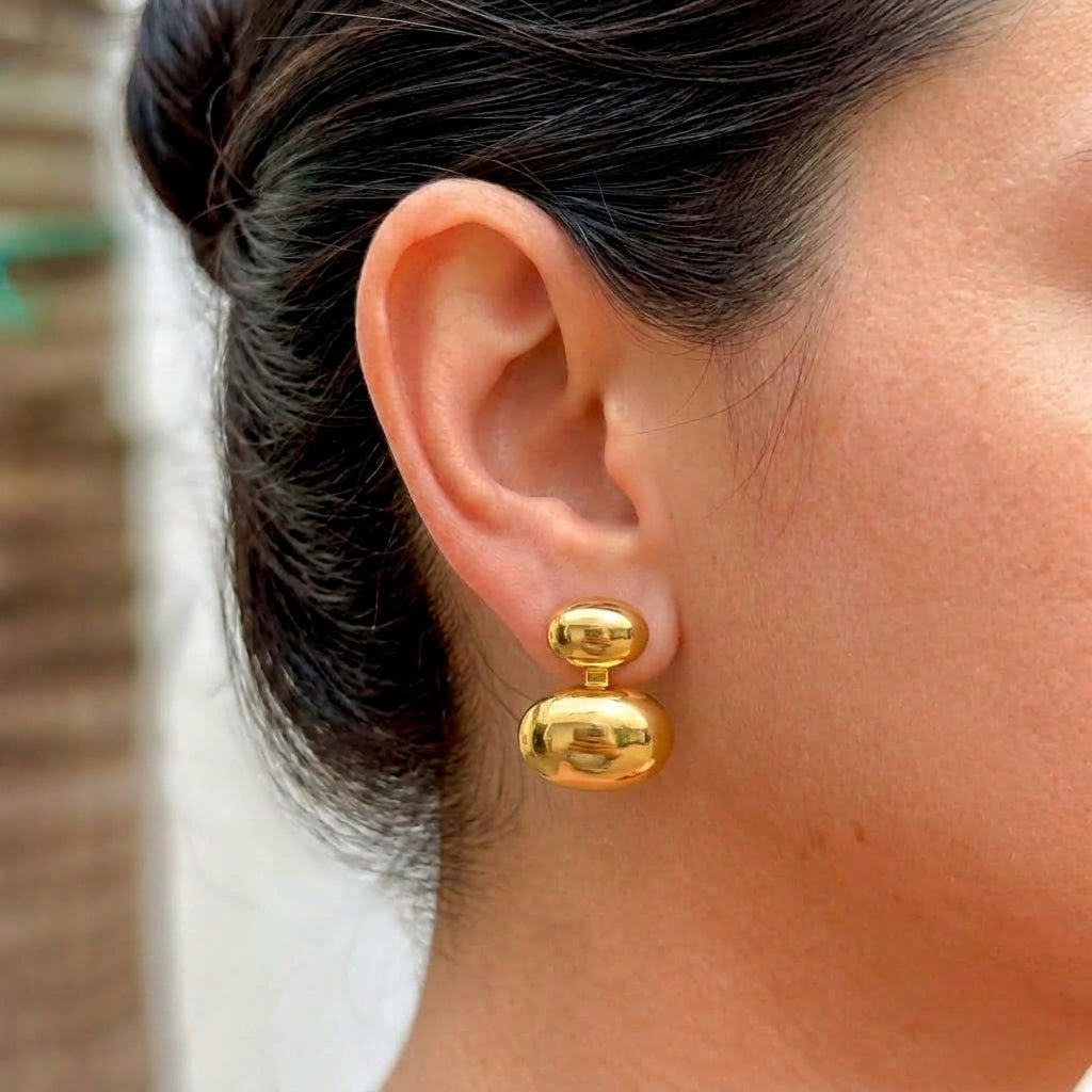 Aretes 2 en 1 Acero Inox 0600-50