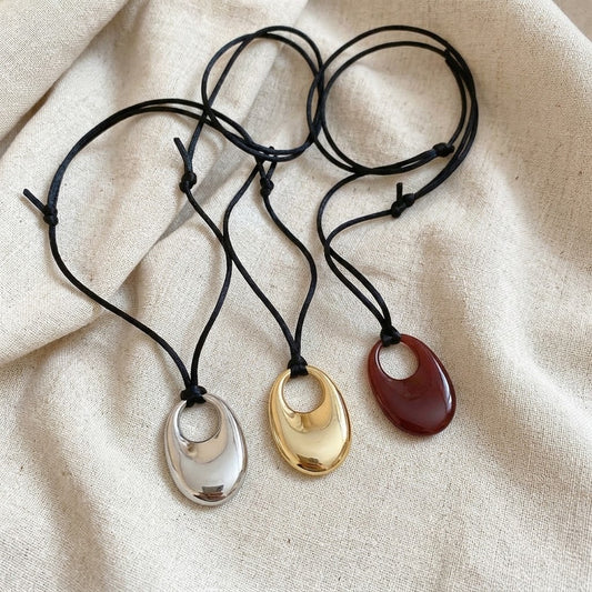 Collar Largo Ajustable Metal 0600-65