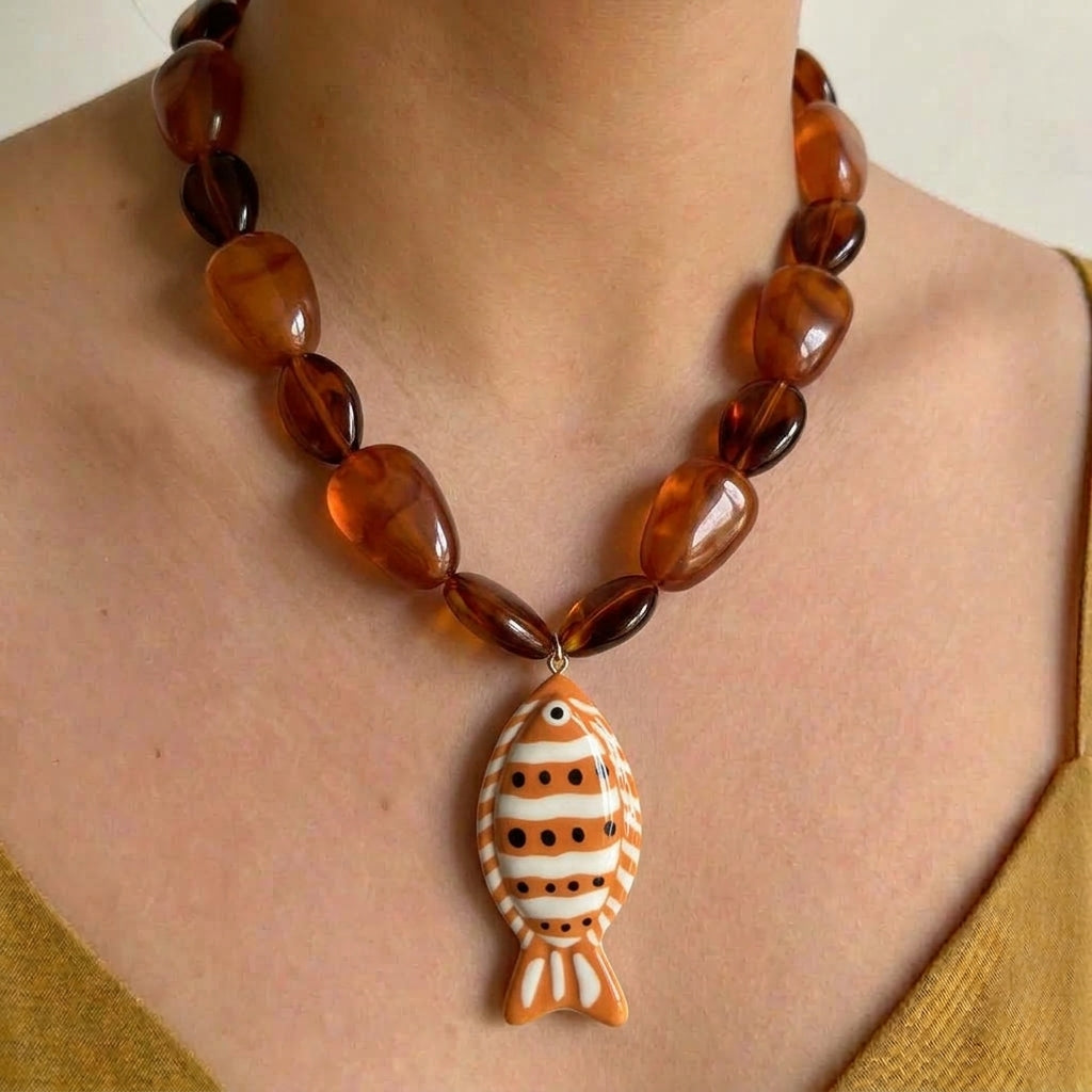 Collar Dije Pez Cuerda 0600-69