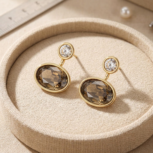 Aretes Cristal .925 0600-87