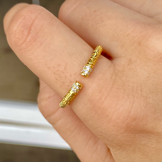 Anillo Chapa de Oro 0628-25