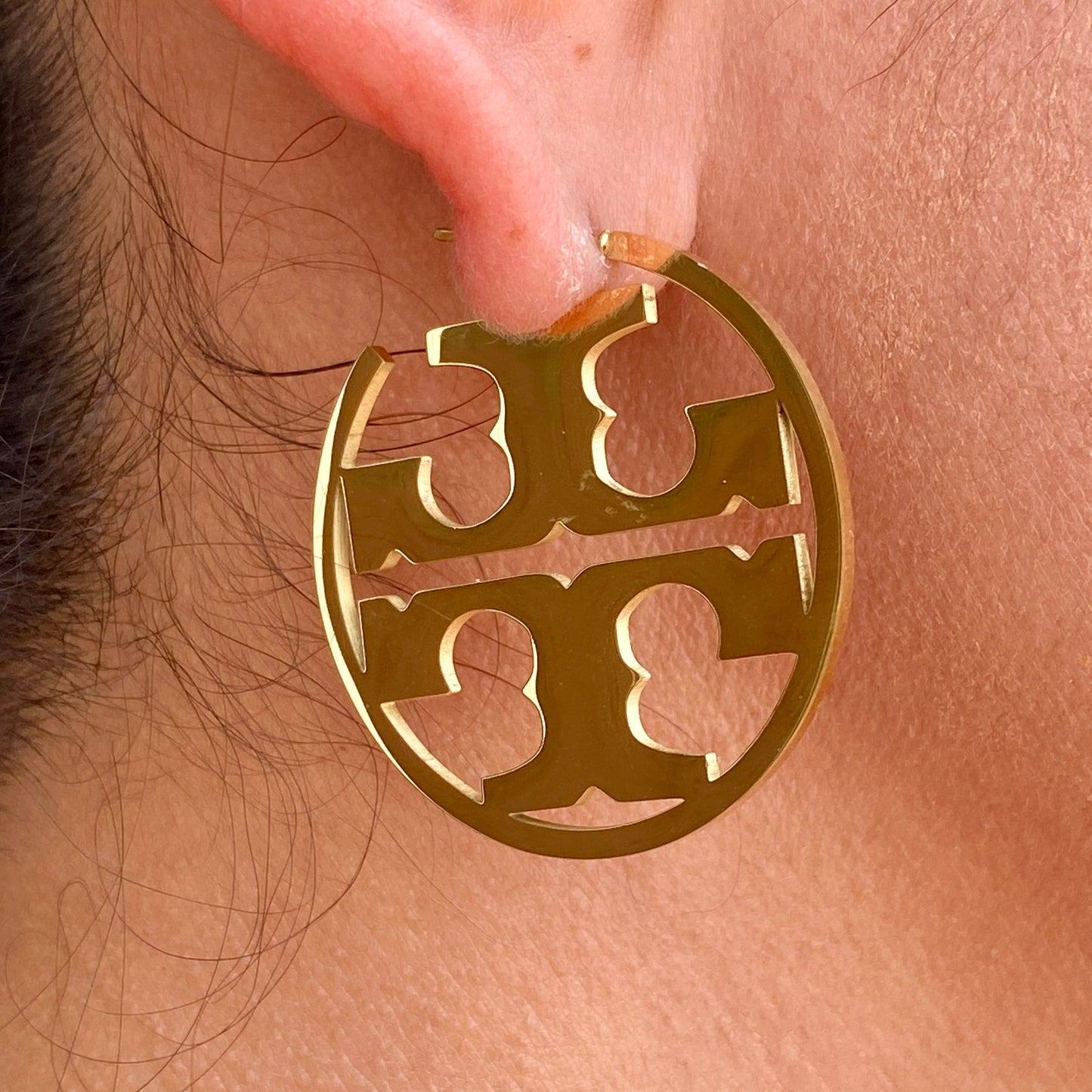 Aretes Dupe TORY BURCH Acero Inoxidable 1066-161