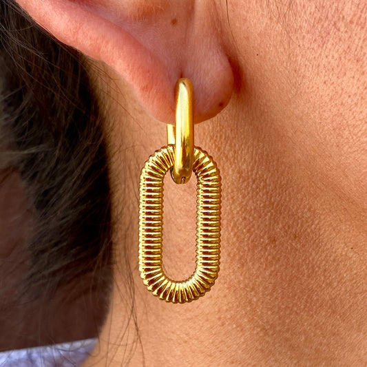 Aretes Acero Inoxidable 1909-11