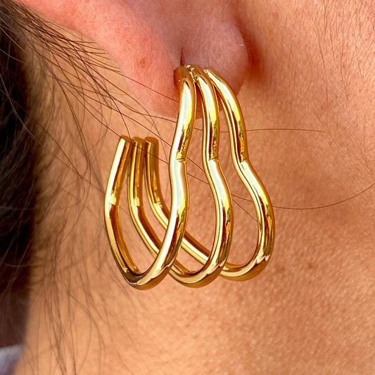 Aretes Acero Inoxidable 1909-2