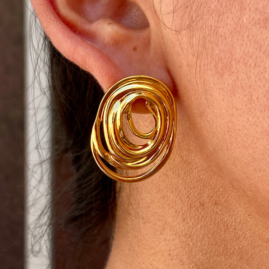 Aretes Acero Inoxidable 1909-27