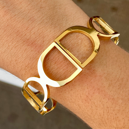 Pulsera Dupe DIOR Acero Inoxidable 1909-4