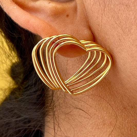 Aretes Acero Inoxidable 2015-158