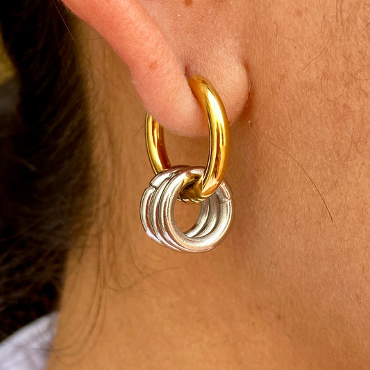Aretes Acero Inoxidable 2015-160