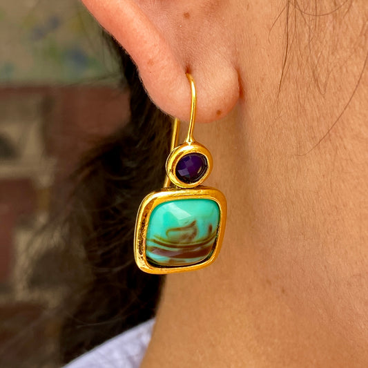 Aretes Chapa de Oro 2015-161