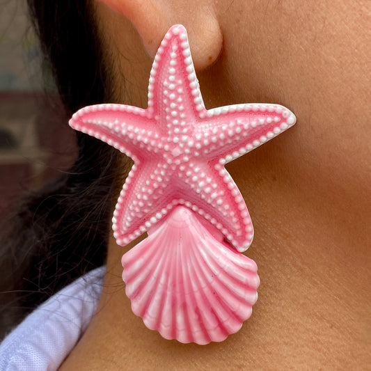Aretes Estrella Rosa 2015-210