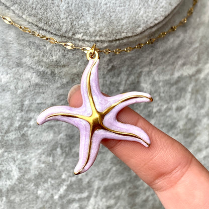 Collar Estrella de Mar Acero Inoxidable 2015-38